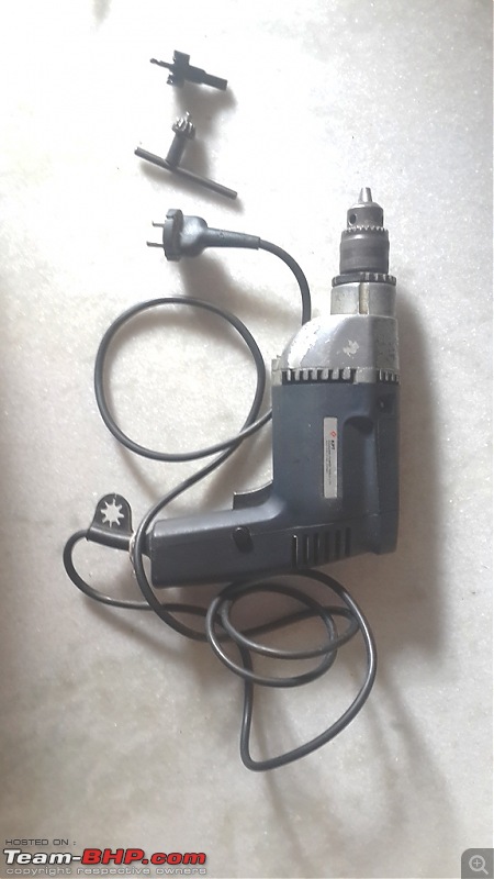 DIY: Additional 12V accessory socket for the Ertiga. EDIT, added one more!-drill.jpg
