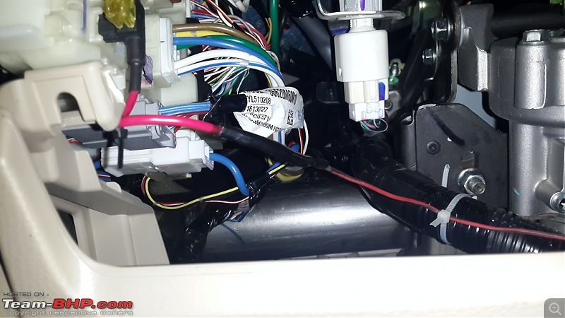 DIY: Additional 12V accessory socket for the Ertiga. EDIT, added one more!-route-wire-5.jpg
