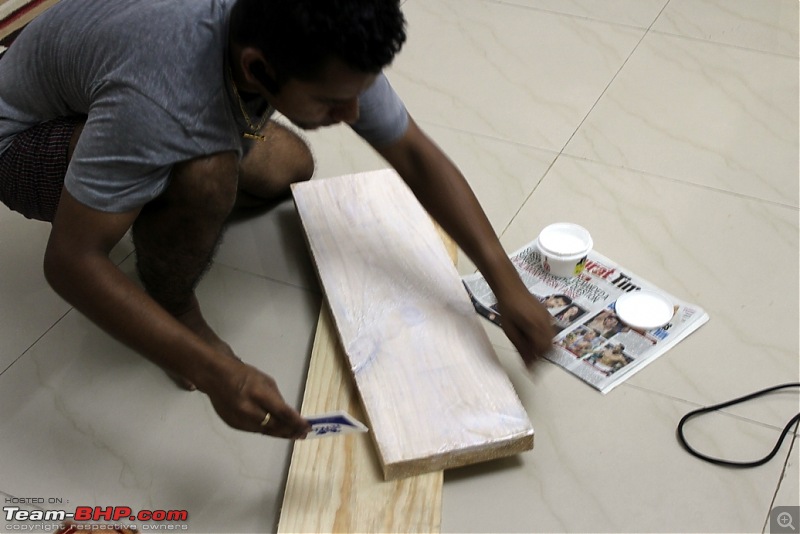 DIY: Inexpensive home-made Car Ramps-applying-adhesive.jpg