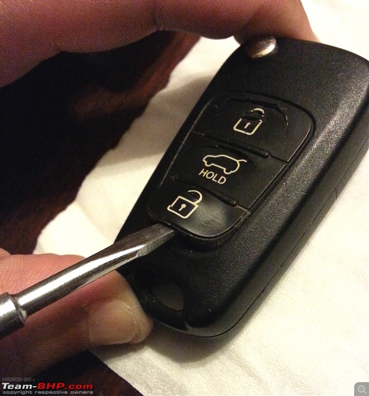 DIY: Replacing the worn-out rubber buttons of a Keyless Entry Remote ...