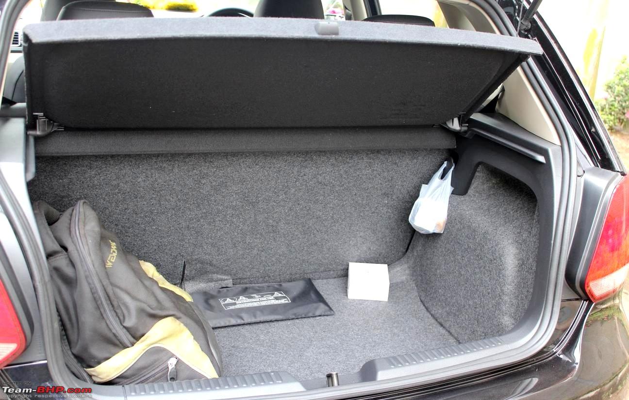 Genuine Volkswagen luggage space tub black high Polo V VI 6R
