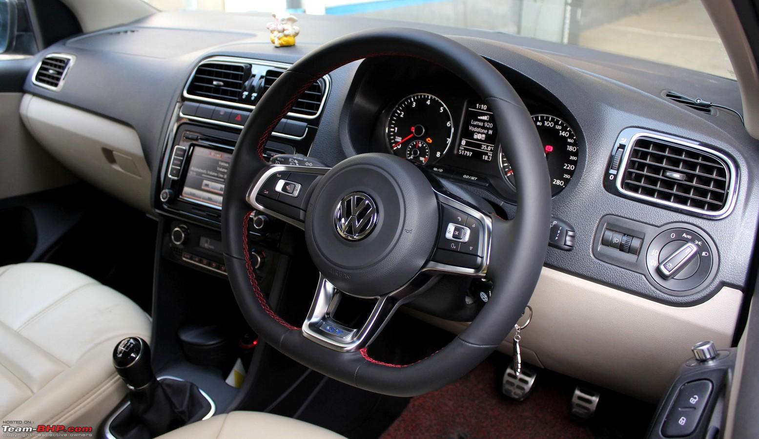 VW Polo DIY: Mk7 Flat-bottom Steering wheel upgrade - Team-BHP