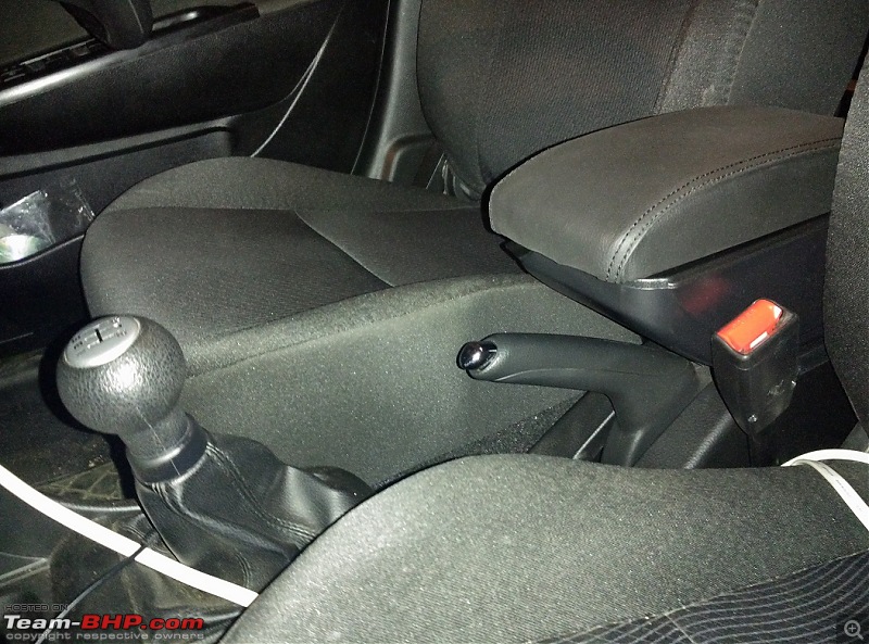 Swift DIY - Sliding armrest with USB, LED illuminated storage, cupholder and ashtray-handbrake.jpg