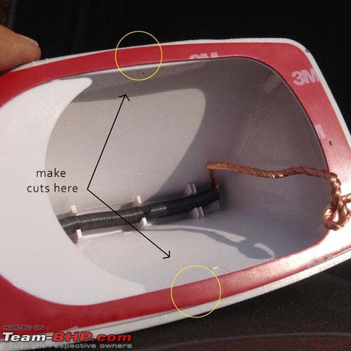 VW Polo DIY: Installing the OEM sharkfin antenna-cuts.jpg