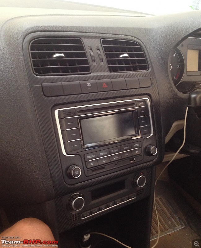 DIY: Carbon fiber vinyl for the dashboard (under 200 INR)-image2.jpg