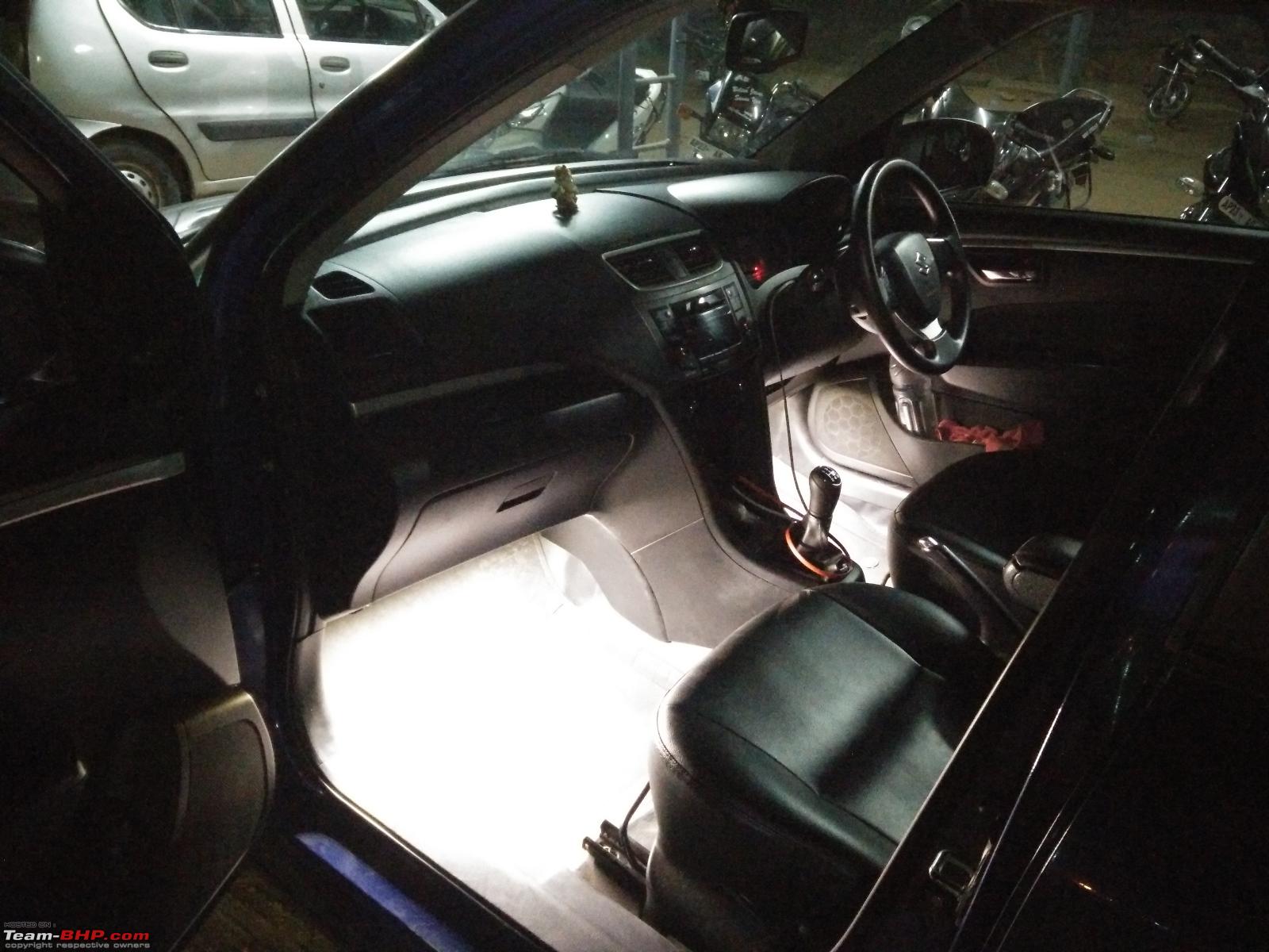 D I Y Install Led Footwell Lighting Team Bhp