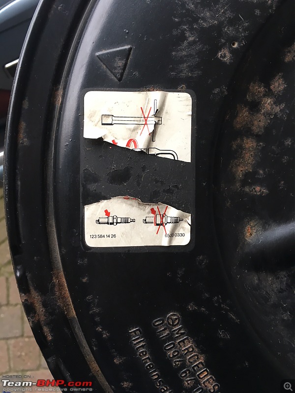 My Car Hobby: A lot of fiddling, and some driving too! Jaguar XJR, Mercedes W123 & Alfa Romeo Spider-broken-sticker.jpg