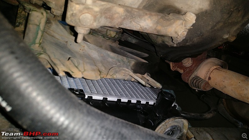 DIY: Radiator Replacement in a Maruti WagonR-16.-bottom-view-new-radiator.jpg