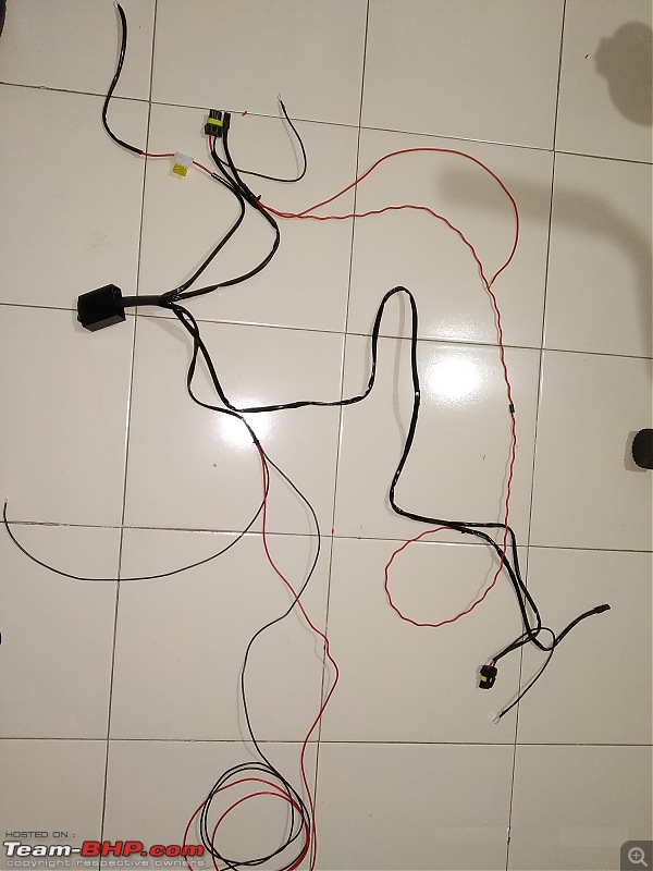 DIY - Maruti Alto K10 - HID Fog Light Installation-harnesswithwiring.jpg