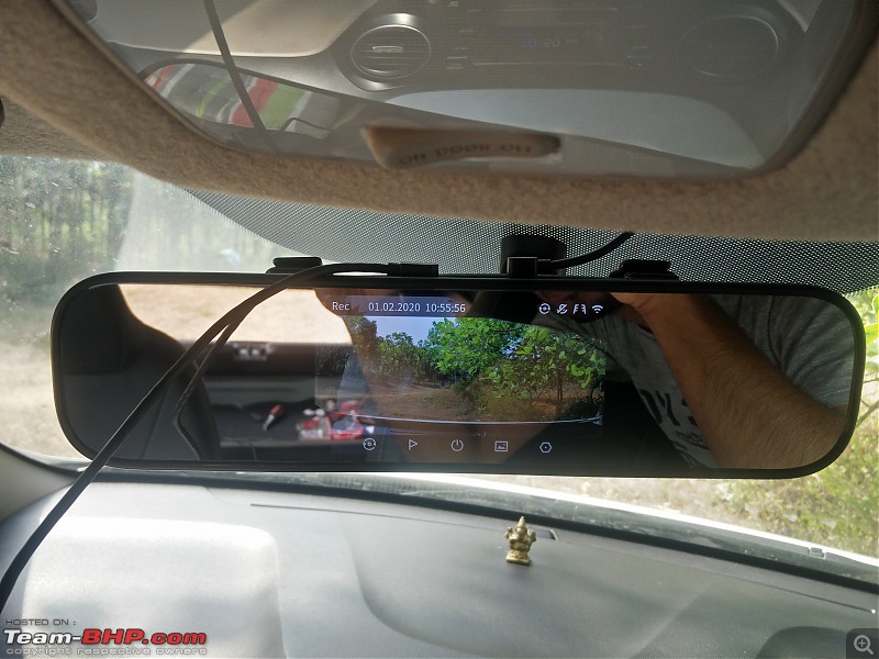 70mai Rearview Mirror Dashcam - Installation and observations-display.jpg