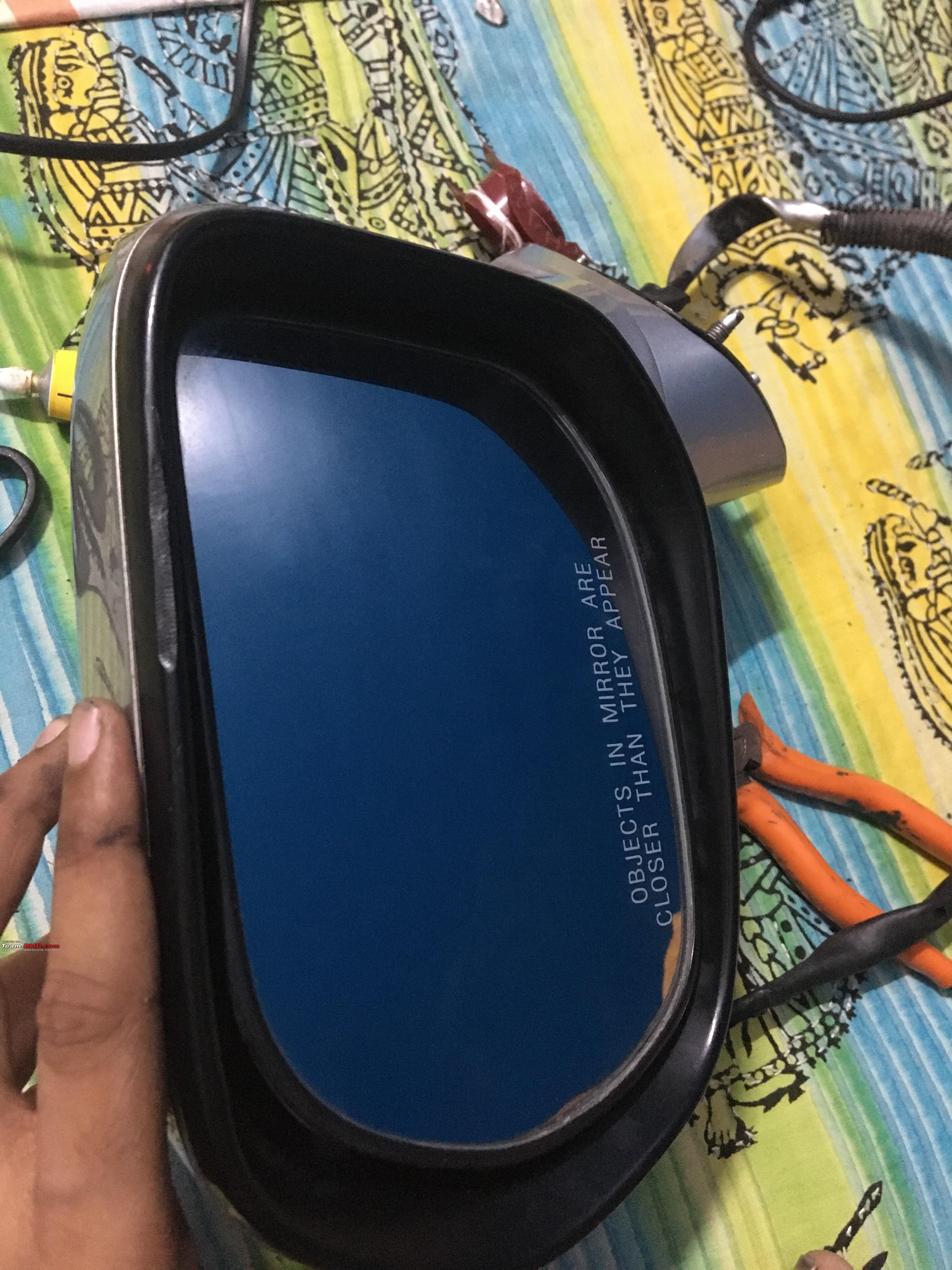DIY: Fixing a broken automatic outside rear view mirror - Team-BHP