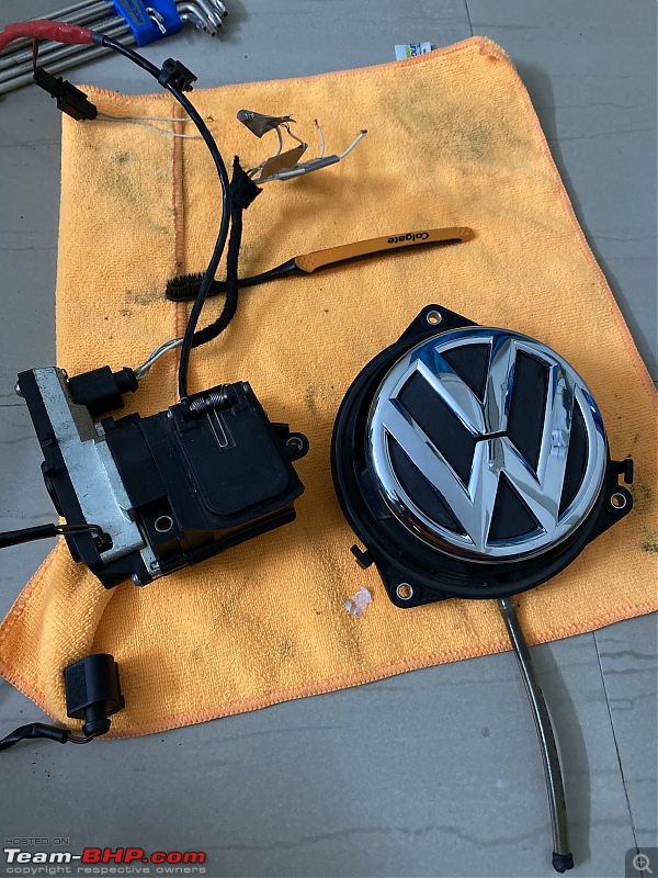 Installed: VW Flip Camera in my Polo GT TSi. EDIT: Custom Adapter Plate & Water Drain on Page #3-54a508dfc6ef4cc28c7ba4efef5fbd4b.jpeg