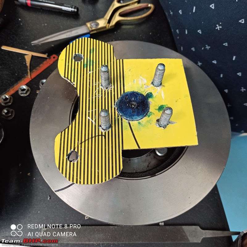 DIY - Rear drum to disc brake conversion - 10,000Kms Update-17-caliper-mount-holes.jpg