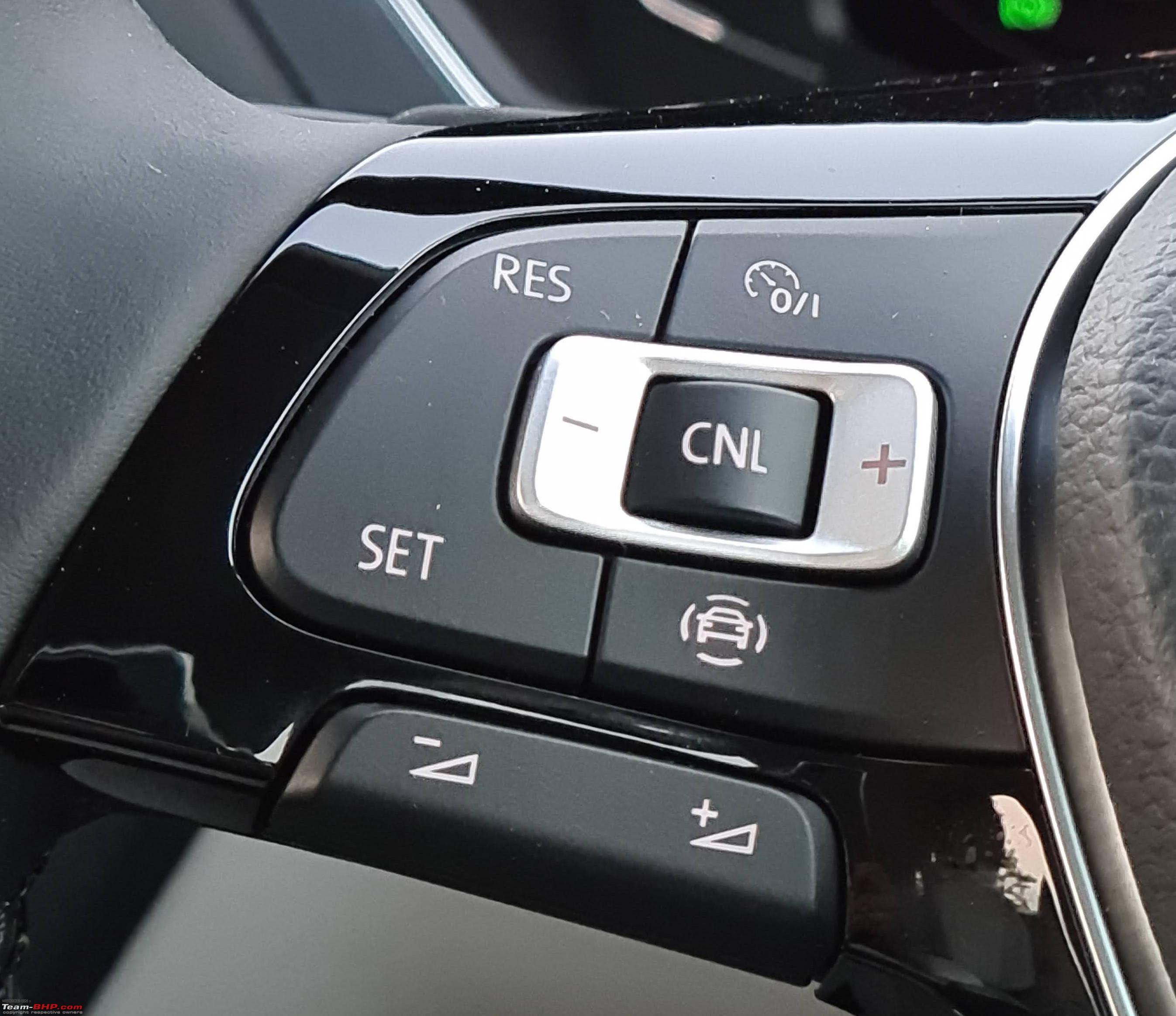 cruise control button volkswagen