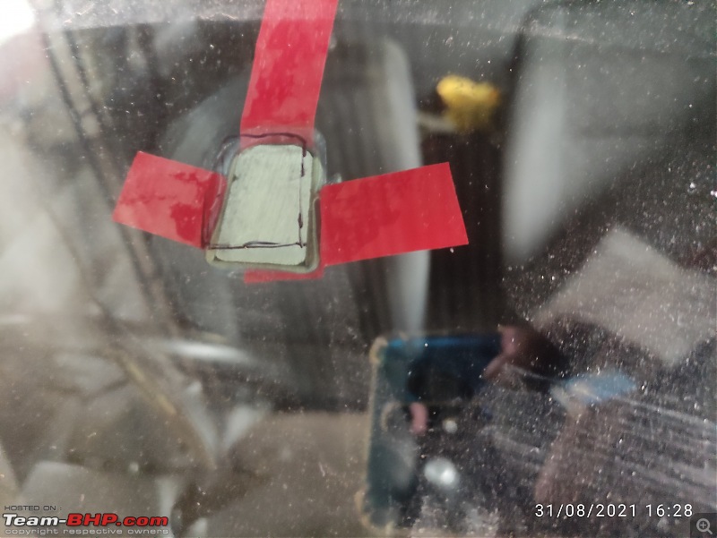 DIY: Installing an Auto-Dimming IRVM and Digital Clock & Temperature Display in my Maruti Swift-irvm-mount-stuck-windshield-2.jpg