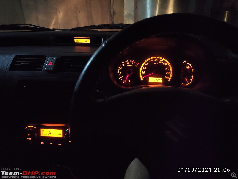 DIY: Installing an Auto-Dimming IRVM and Digital Clock & Temperature Display in my Maruti Swift-night-view-interiors-2.jpg