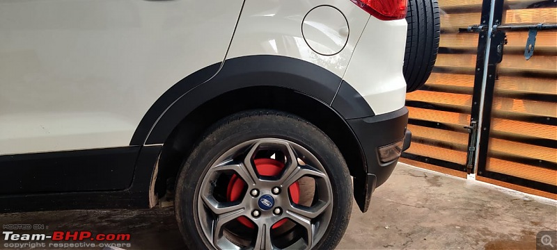DIY: Juicing up the Ford EcoSport S with ICE, Front Park, ST-line cluster, steering wheel and ADAS-4-rear-paint.jpg
