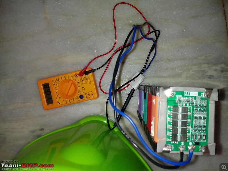 DIY: Portable Lithium Power Station-5b-first-voltage-check-after-connecting-bms.jpg