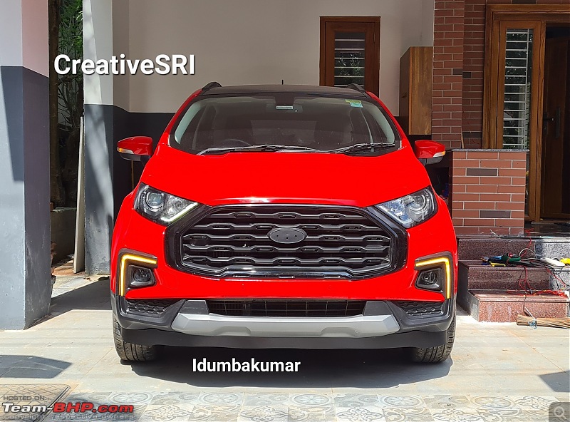 Ford didn't launch the 2021 EcoSport Facelift | So I recreated it!!-startight.jpg