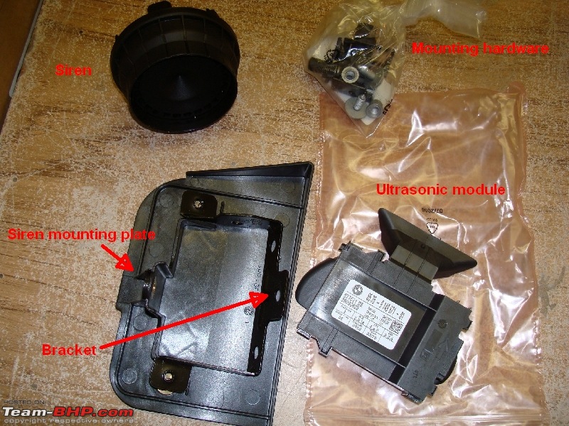 DIY: BMW E90 factory alarm system install-01-parts.jpg