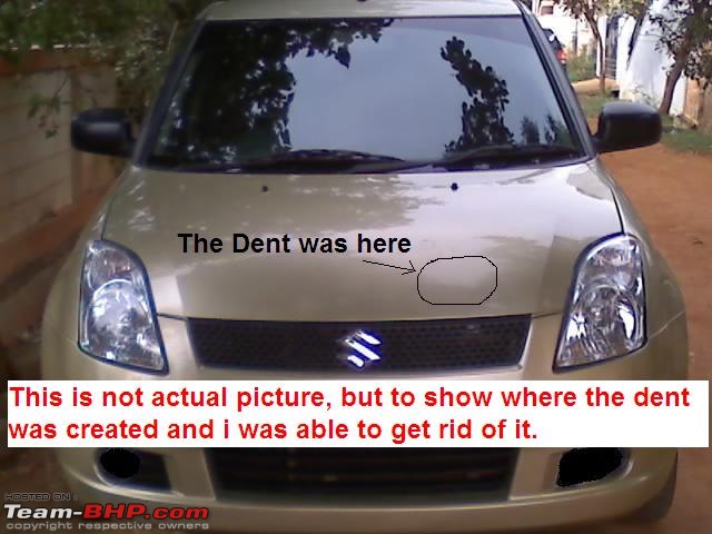 DIY Car Dent Removal Total Cost Rs.12-dent.jpg