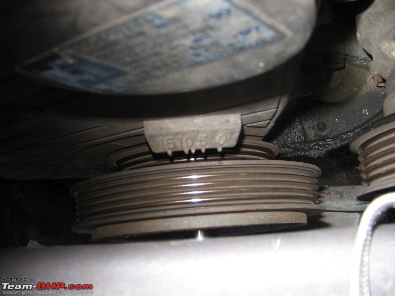 DIY - Step by Step Guide on Replacing Timing Belt in Camry-crankshaft-alignment-mark.jpg