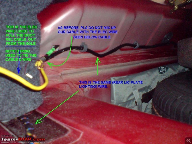 Unlocking the Ford Ikon : DIY Boot Release set-up-07-cable-emerges.jpg