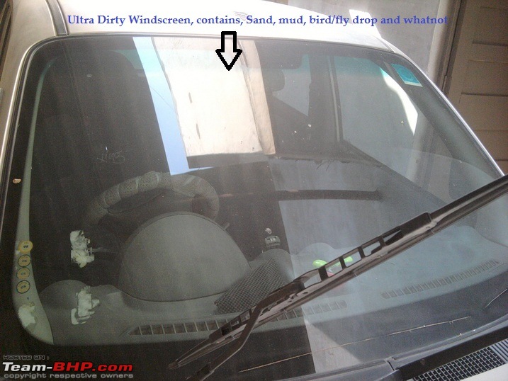 DIY : Car Windshield Cleaning. Low cost method to get the Best Shine-20120408-1.jpg