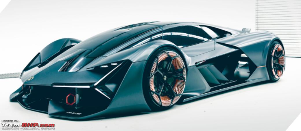 Lamborghini Terzo Millennio - An electric, self driving, self healing car  from the Bull - Team-BHP