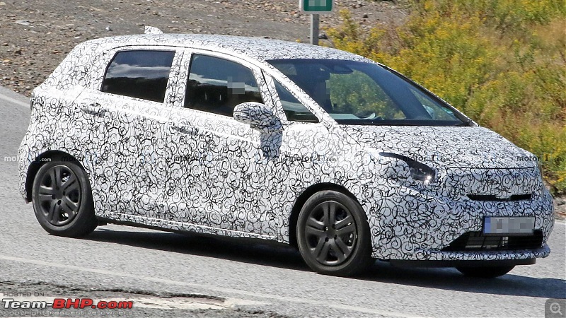 Honda Jazz (aka Fit) Electric Vehicle to debut in 2020-hondafitorjazzspyshots.jpg