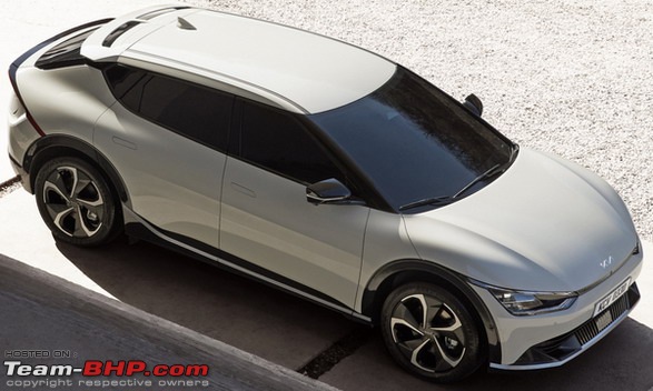 Kia's new design philosophy unveiled in EV6 electric vehicle - Team-BHP