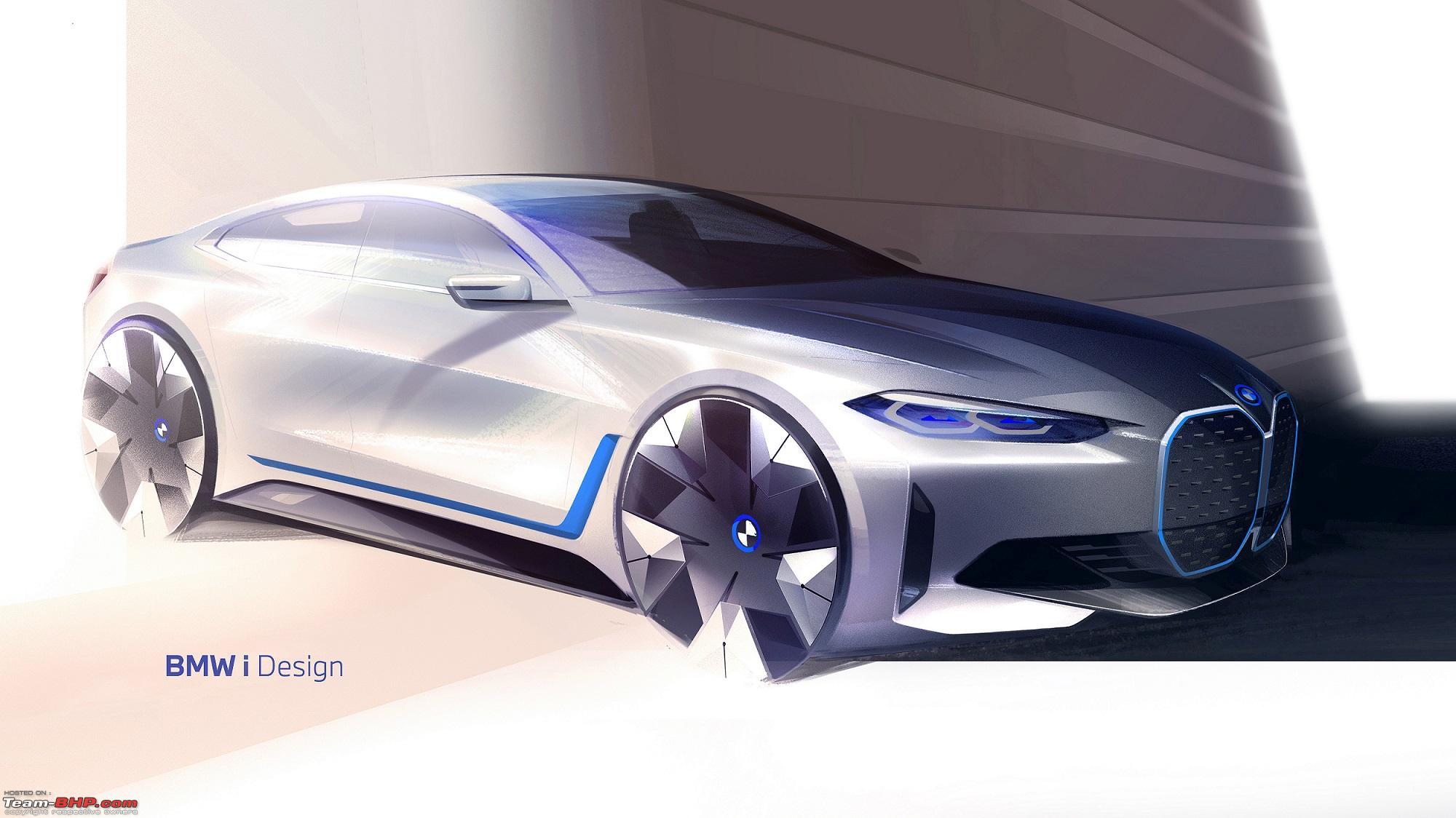 BMW i4 electric sedan revealed - Team-BHP