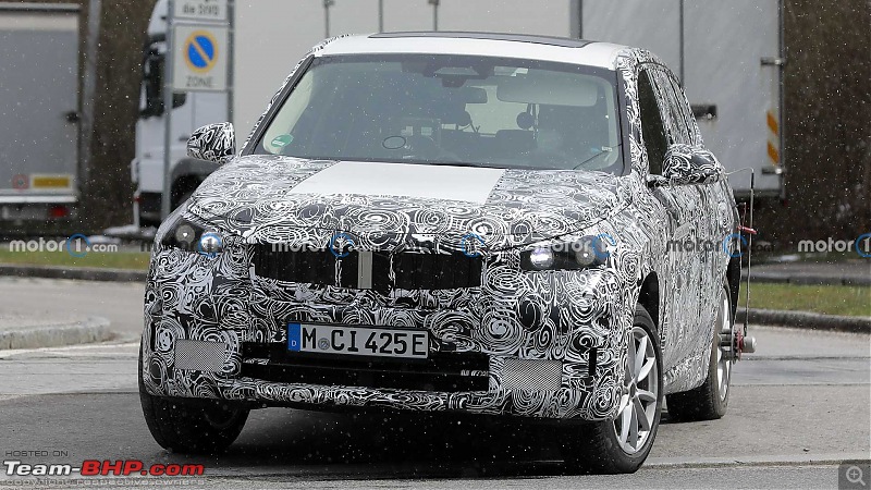 All-electric variants of the BMW X1 & 5 Series on cards-bmwix1newspyphotofront.jpg