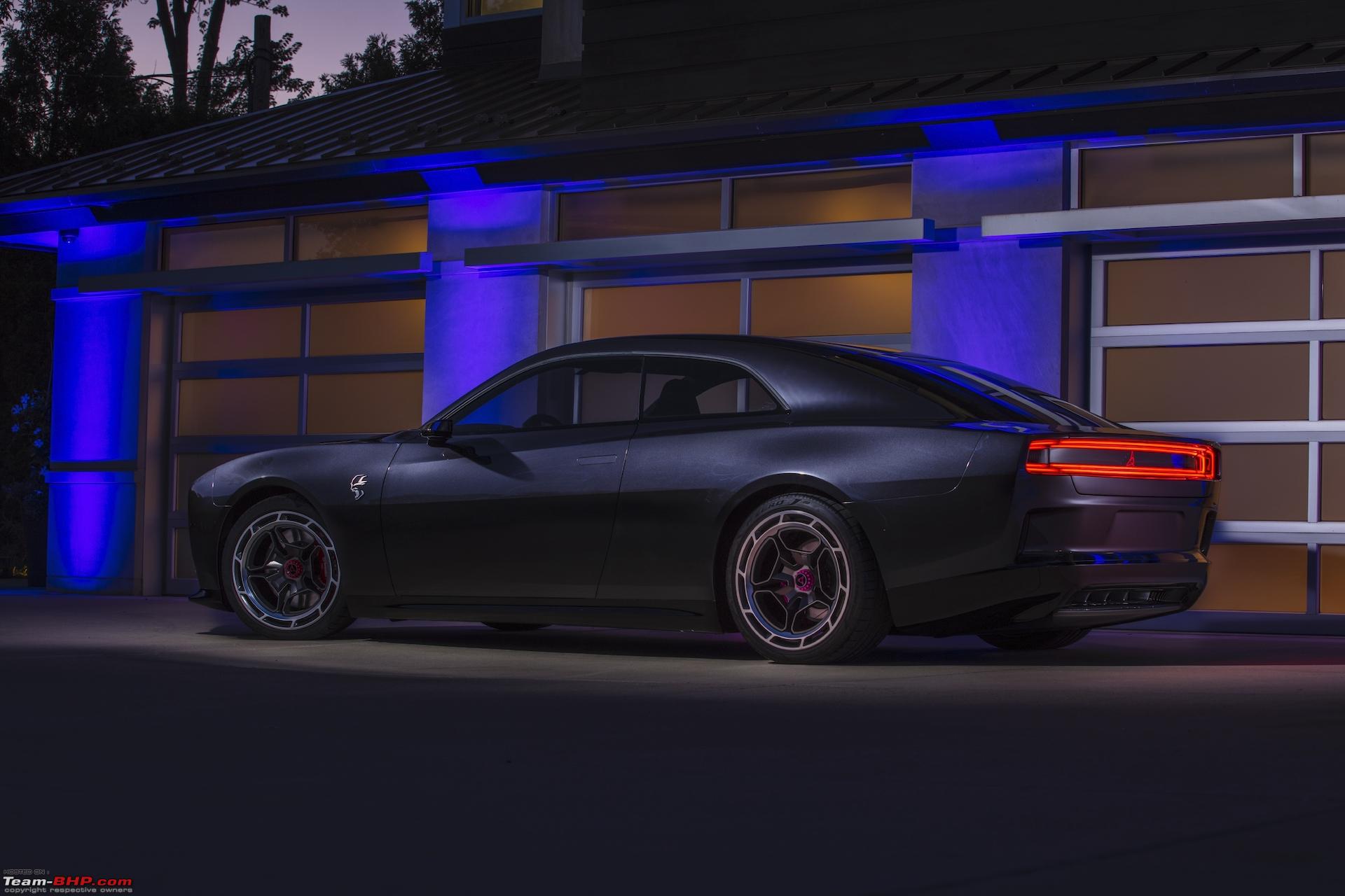 The allelectric Dodge Charger Daytona SRT Concept TeamBHP