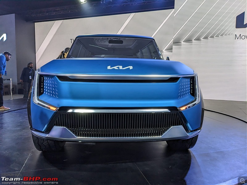 Kia teases EV9 SUV ahead of Auto Expo 2023 - Team-BHP