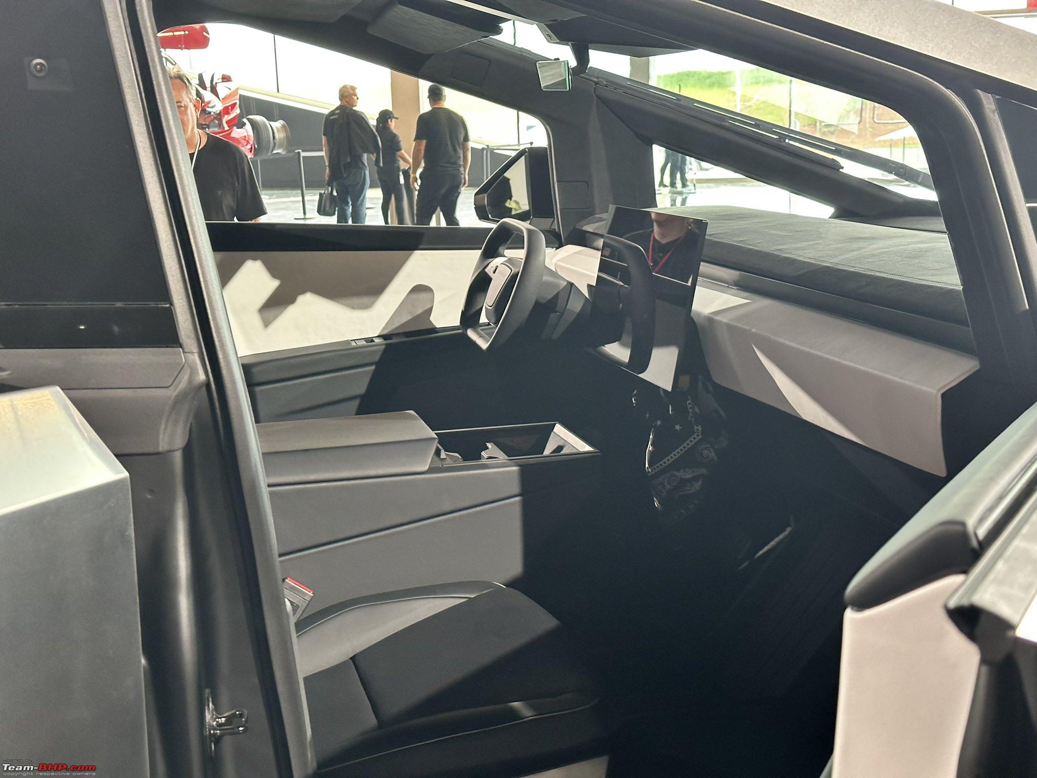 Tesla Cybertruck Interior: How the design has changed in the past