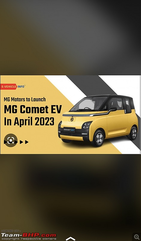 MG Motors to launch an EV at Rs 10 to 15 lakh by end of next fiscal. EDIT: Named Comet EV-350206b997ce4caabd0efadaa3ca37ac.jpeg