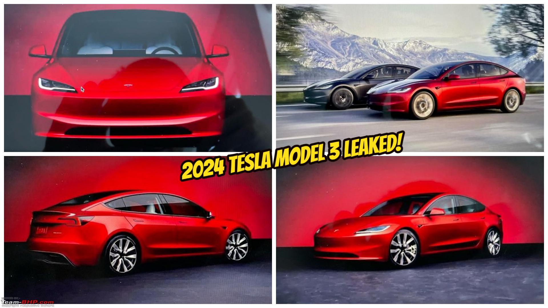 Refreshed 2024 Tesla Model 3 Gets Rendered Based on Spy Shots