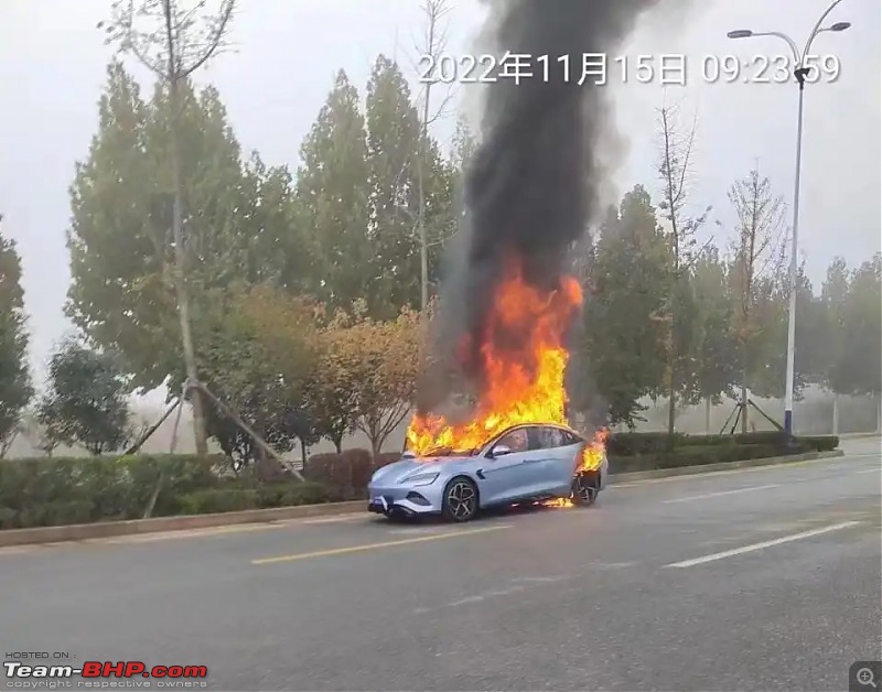 Volvo C40 Recharge EV catches fire in Chhattisgarh-byd-seal-fire.jpg