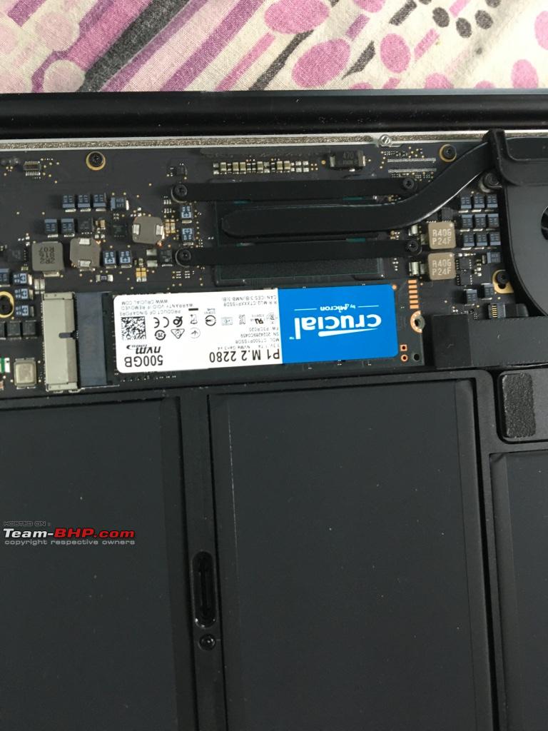 DIY: Upgrading the Storage / SSD of a Macbook Air! - Team-BHP