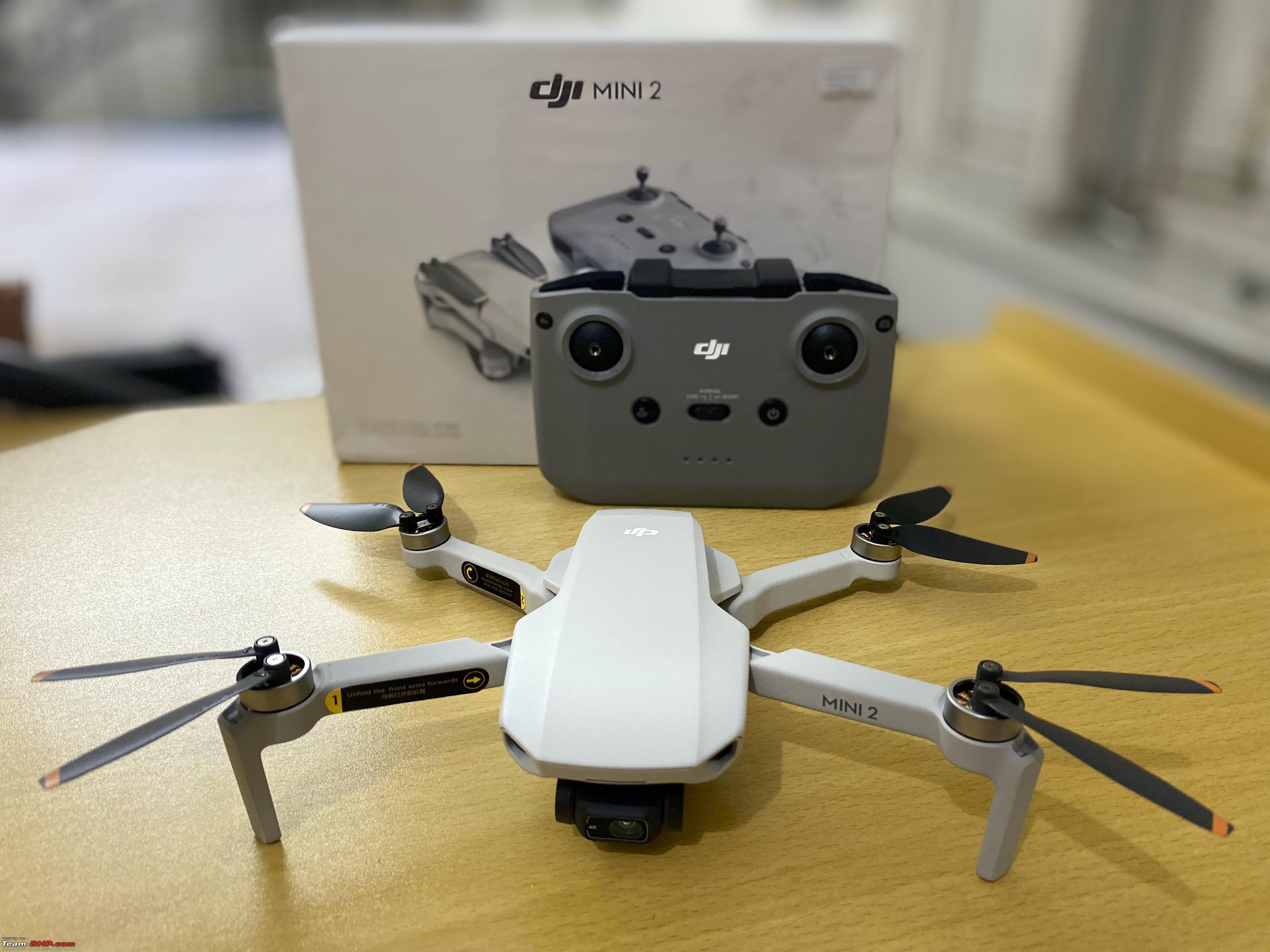 DJI Mini 2 Drone | Unboxing and 1st flight shots! - Team-BHP