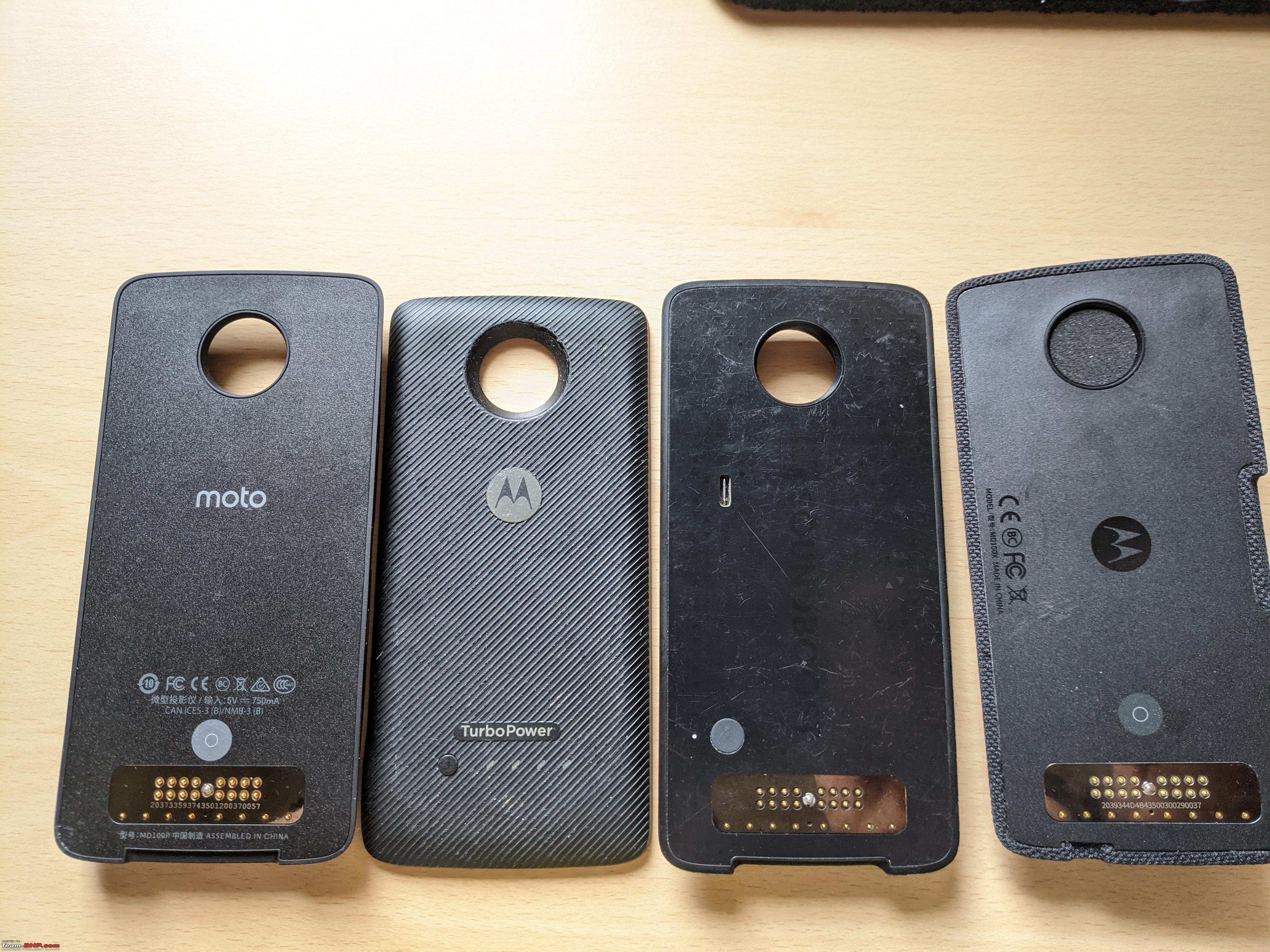 audible enseñar Factura Motorola Z4 and the Moto Mods | The Modular phone ecosystem that failed -  Team-BHP