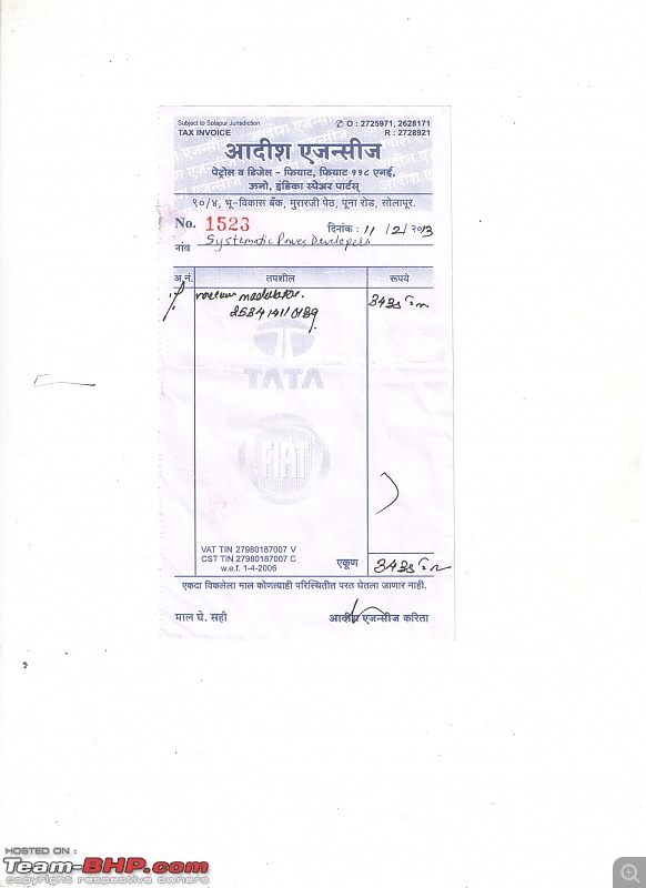 My Experience with Tata Motors Ltd Dealers and Service Centers.-aadish11.02.13.jpg