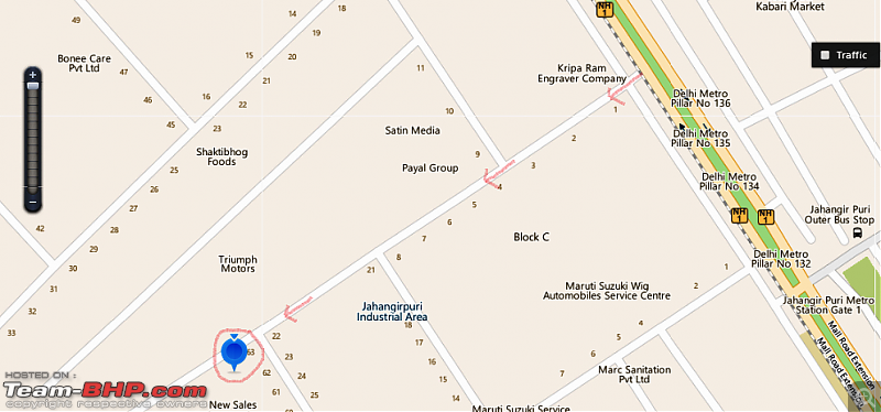 Tata Authorised Service Center - Narain Singh & Sons (Jahangirpuri, New Delhi). EDIT: Now closed!-directions-nss.png