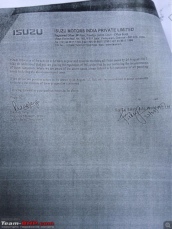 Paid 15 lakhs for an Isuzu, but dealer shuts down. EDIT: Owner finally gets his V-Cross-whatsapp-image-20171225-11.12.19-am.jpeg