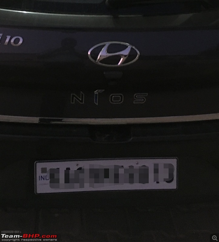 Brand new Hyundai Alcazar: Number plate riveted on crookedly by the dealer-screenshot_20220729125515.jpg