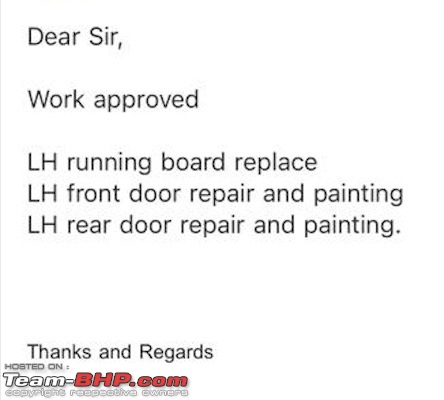 Dakshin Honda: Insurance company approves new running board, but dealer slyly repairing it-untitled-4.jpg