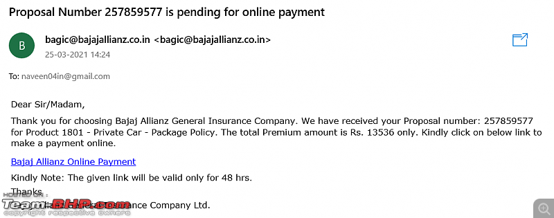 Insurance scam! Bajaj-Allianz Insurance illegally holding your money-a1.png