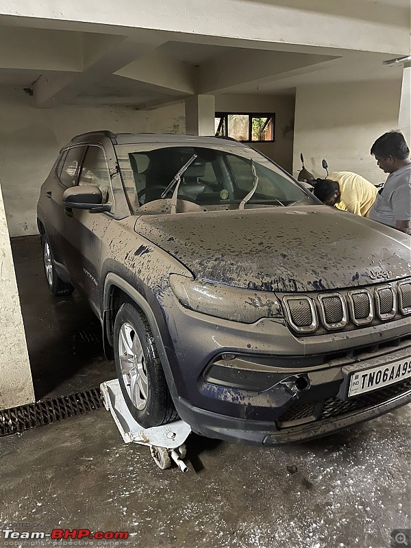 My brand-new Jeep Compass is in a flooded basement | Now what?-nov-17-tow-attempt-2-05.jpeg