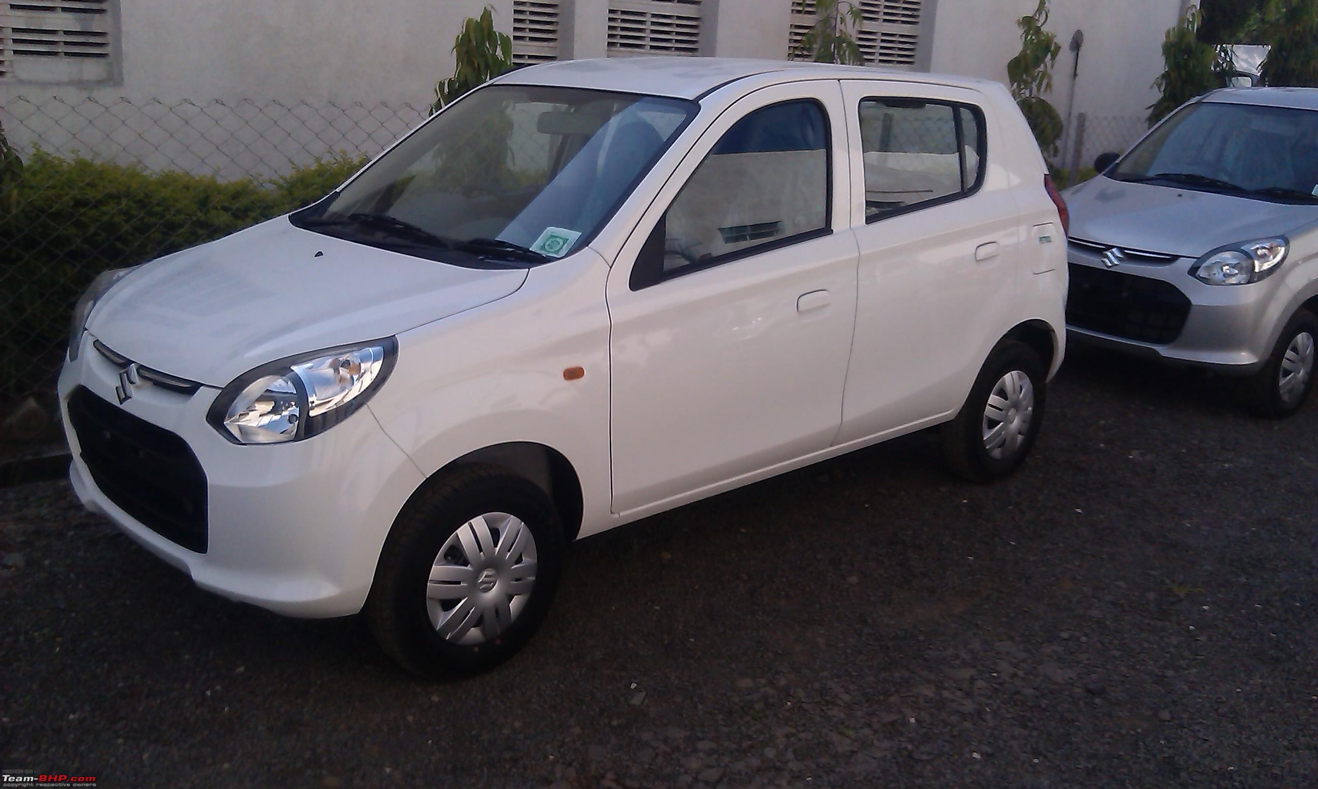 New Maruti Alto 800 Edit Clear Scoop Pictures On Page 18 20 Now Launched Page 28 Team Bhp